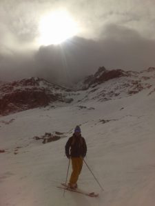 Vallons de Chancel in atmospheric conditions