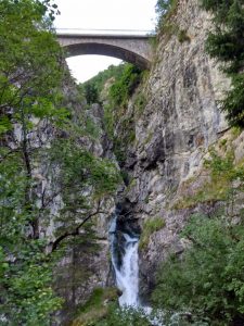 New bridge in St. Christophe-en-Oisans