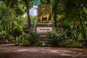 Memorial with inscription