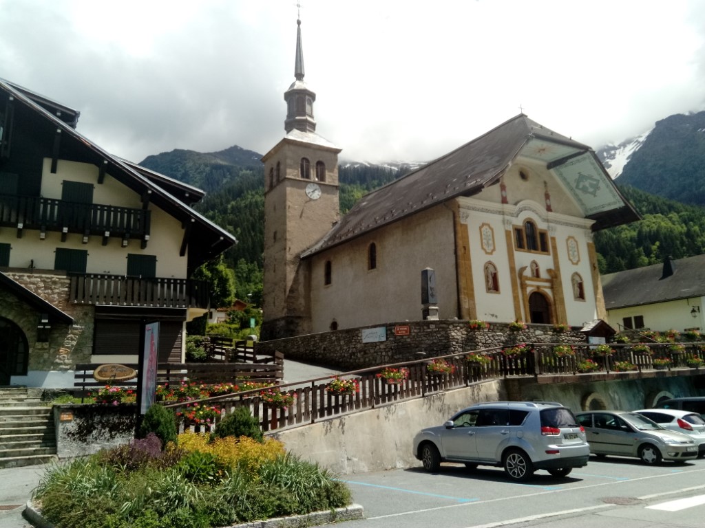 A church in the village