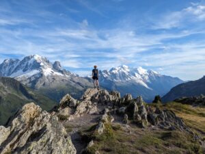 Aiguillette des Possettes summit