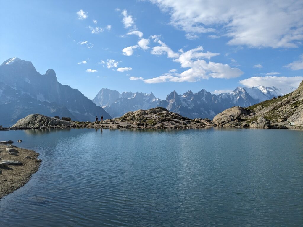 Lac Blanc early in the morning