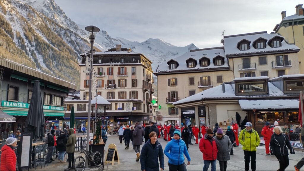 Chamonix high street